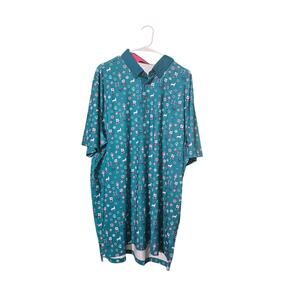 Greyson Golf Winter Polo NWOT Green Size 2XL